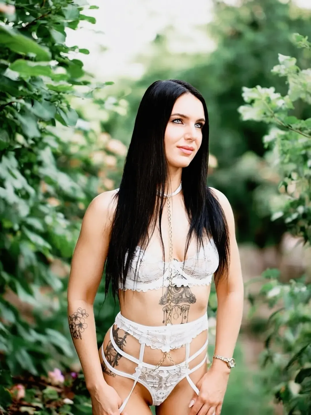 white